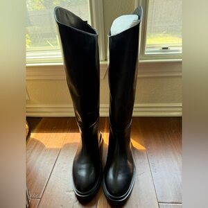 New Steve Madden Black Gaige Boot size 8